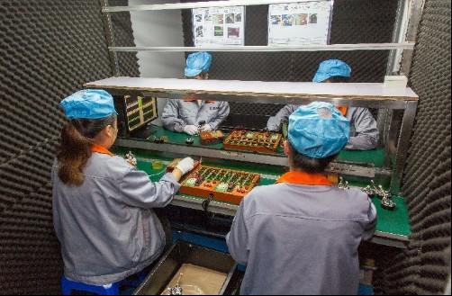 Shenzhen Xindonghui Technology Co., Ltd خط إنتاج المصنع