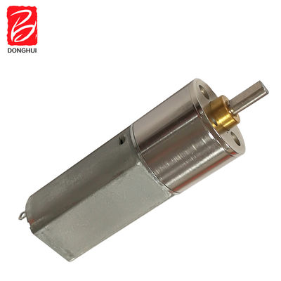 12 فولت DC محرك التروس الكوكبية المصغرة 50RPM / 100RPM عزم دوران عالي 16MM للقفل الذكي