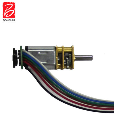 ميكرو بروش DC محرك التروس 12mm قطر GM12 - N20 12 Rpm محرك التروس مع مكيف