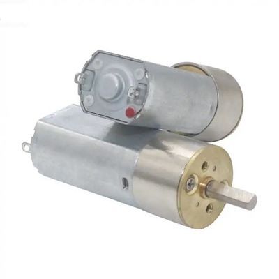 16mm فرشاة DC محرك العجلات 24V برج العجلات المركز المخرج العجلات DC المحرك الهيدروليك