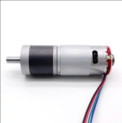 12v 24v DC Planetary Gear Motor 36mm PPR Encoder Gear Motor عزم دوران عالي سرعة منخفضة