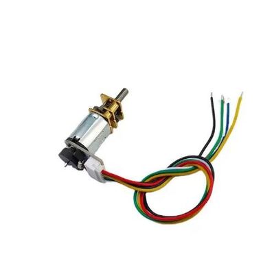 12 ملم DC Micro Gear Motor النبض Houle الحد الدقيق Encoder محرك DC بطيئة صغيرة