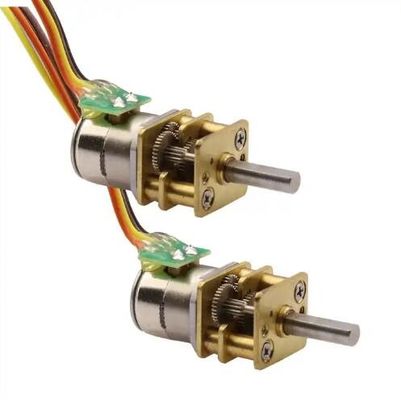 3V 5V 6V DC Micro Precision Stepper Motor Brush 10MM ضجيج منخفض محرك Stepper صغير