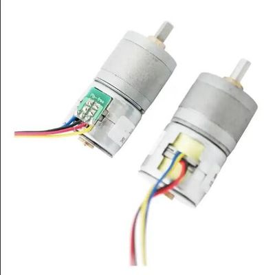 5 فولت DC Micro Geared Stepper Motor 20mm 2 مرحلة 4 سلكي Stepper Motor مع علبة التروس