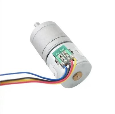 5 فولت DC Micro Geared Stepper Motor 20mm 2 مرحلة 4 سلكي Stepper Motor مع علبة التروس