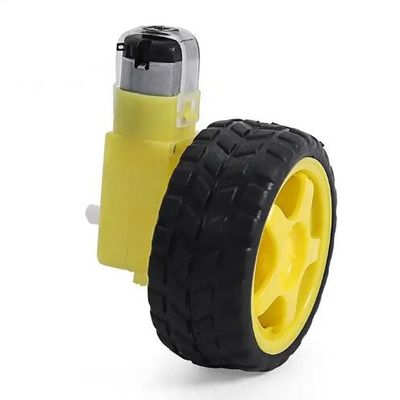 محرك التروس الميكرو بلاستيكي ذكي F130 3V 6V Electric TT DC Gearbox Motor