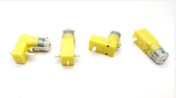 محرك التروس الميكرو بلاستيكي ذكي F130 3V 6V Electric TT DC Gearbox Motor