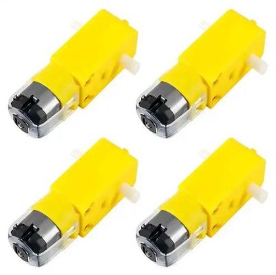 محرك التروس الميكرو بلاستيكي ذكي F130 3V 6V Electric TT DC Gearbox Motor