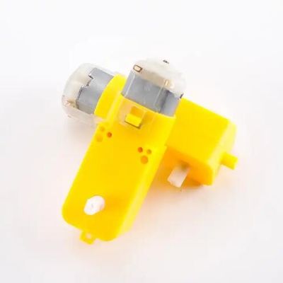 محرك التروس الميكرو بلاستيكي ذكي F130 3V 6V Electric TT DC Gearbox Motor