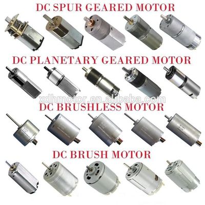 محرك العجلات الكوكبية الصناعية DC 8MM قطر العمود 10 - 1000 RPM السرعة