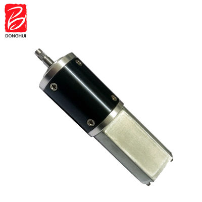 10W - 100W DC محرك العجلات الكوكبية 12V / 24V مع طول العمود المخصص