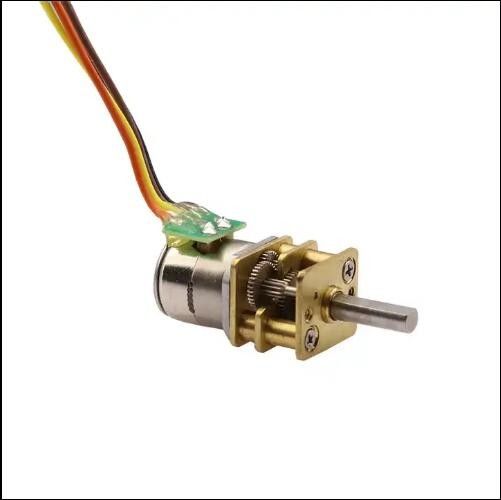 3V 5V 6V DC Micro Precision Stepper Motor Brush 10MM ضجيج منخفض محرك Stepper صغير